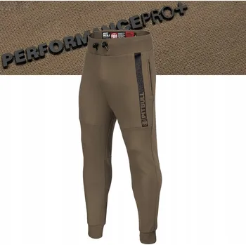 Pánské oblečení Pitbull pánské tepláky Saturn hnědé, velikost L