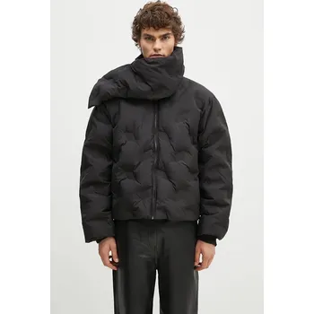 Péřová bunda Daily Paper Ayan Monogram Puffer Jacket, XXL, černá, 99B