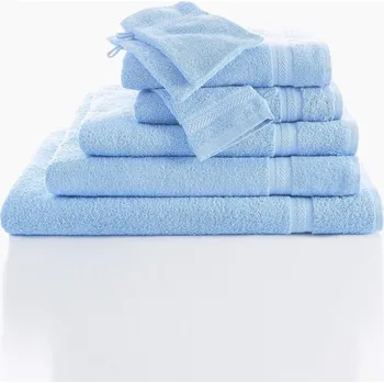 Blancheporte Kolekce koupelnového froté zn. Colombine, standardní kvalita 420 g/m2 světlá modrá osuška 90x150 cm