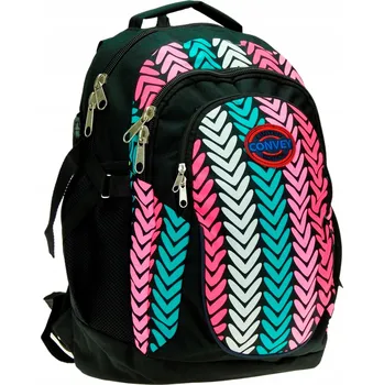 Školní batoh Školní batoh Nicola Toys s více přihrádkami, černý, vícebarevný