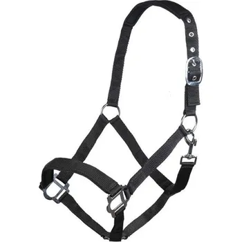 Ohlávka HKM Sydney Style podložená black SHETTY