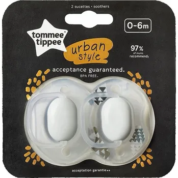 dudlíky Ortodontická silikonová Dudlík Tommee Tippee, symetrický, 0+