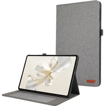 Pouzdro na tablet VSECHNONAMOBIL 74156 FABRIC Zaklápěcí kryt pro Honor Pad 9 šedý