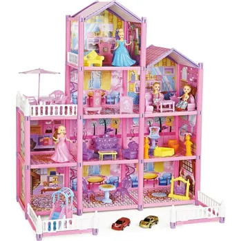 Domeček pro panenku Mega Willa domeček pro panenky LOVELY HOUSE 194 ks