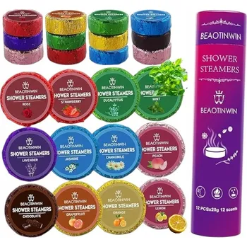 TABLETKI DO KOUPELE SPA 100% NATURALNE 12 VŮNÍ LEVANDULE DÁREK SADA