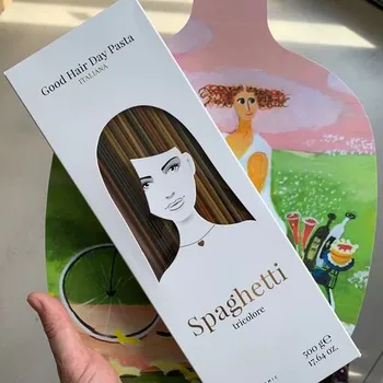 Trojbarevné špagety "Good Hair Day Pasta"