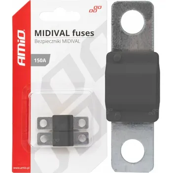 Autopojistky Automobilové pojistky MIDIVAL MTA 2 ks 150A AMIO-03481