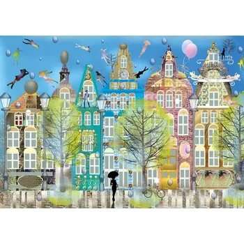 Puzzle Yazz Puzzle 1000 - Belgické město