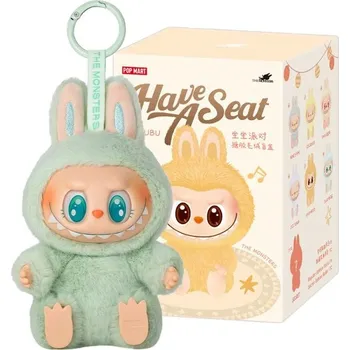 plyšák LABUBU THE MONSTERS – Have A Seat Plush, Blind Box, assort, 15 cm