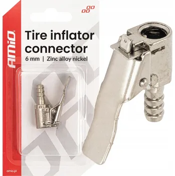 Vrták Adaptér kompresoru koncovka 6mm AMIO-04495