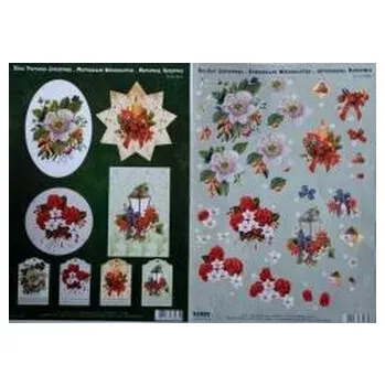 Set školních potřeb Zestaw 2 arkuszy A4 3D sztancowane