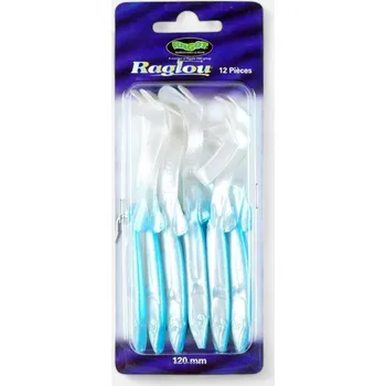 Umělá nástraha RAGOT Nástraha na mořský rybolov Raglou 12 cm modrá 12 ks