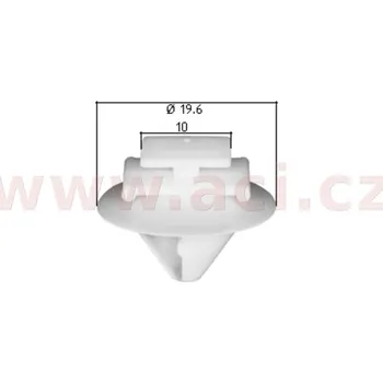 plastová příchytka (sada 10 ks), UP 55273Z