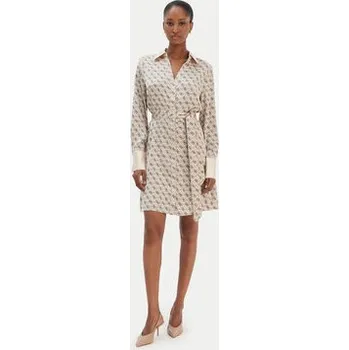Dámské šaty Guess Košilové šaty W6RK90 WF1T2 Béžová Regular Fit XXL