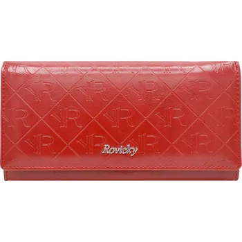 Peněženka Rovicky dámská peněženka z pravé kůže červená