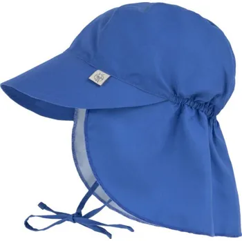 Kojenecká čepice Lässig SPLASH Sun Protection Flap Hat blue 07-18 mon.