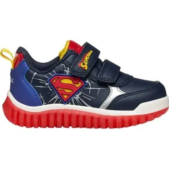 Chlapecká obuv Chlapecká volnočasová obuv Geox B LIGHTYLOO 23 Tmavě modrá, Červená, Žlutá