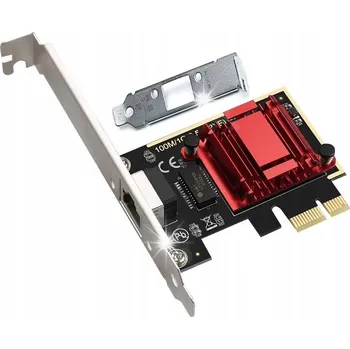 Síťová karta Síťová karta PCIe 2.5G/100 Mbps PCI Express Gigabit Ethernet RJ45 LAN