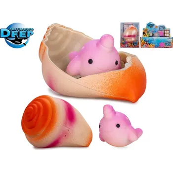 Figurka Destination Deep mořské zvířátko líhnoucí a rostoucí v mušli 6 cm