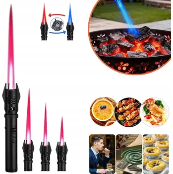 KUCHYŇSKÝ PLYNOVÝ HOŘÁK S REGULACÍ PRO CRÈME BRÛLÉE, PEČENÍ A VÝROBU SVÍČEK