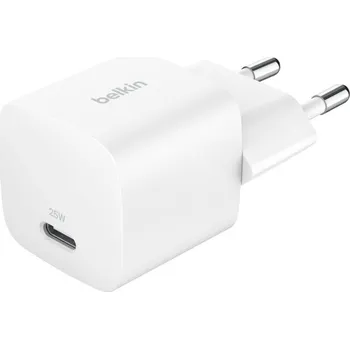 Belkin BOOST CHARGE™ 25W USB-C Power Delivery PPS nástěnná nabíječka, bílá