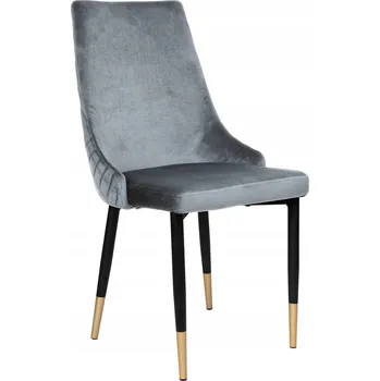 Jídelní židle Židle eHokery šedý velur 1 ks
