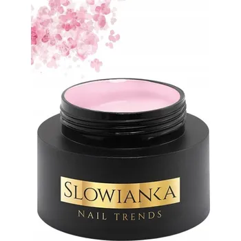 Lak na nehty Slowianka Tixotropní Stavební gel na nehty 15g mléčně Pink kryt