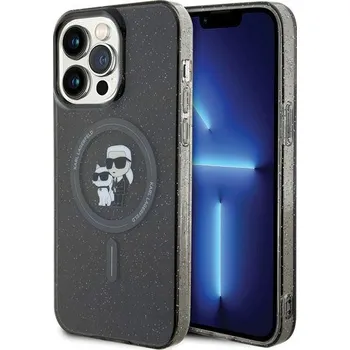 Pouzdro na mobilní telefon Zadní Kryt Karl Lagerfeld pro Apple iPhone 15 Pro Max, černý