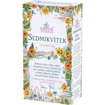 Grešík Sedmikvítek bylinný sypaný čaj 40 g