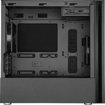 PC skříň Cooler Master case Silencio S400 Steel, micro-ATX, Mini Tower, černá, bez zdroje