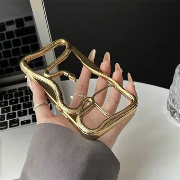 Pouzdro na mobilní telefon Zadní Kryt Shein pro Apple iPhone 12 Pro zlatý