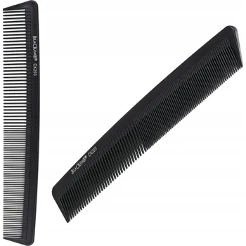 hřeben Kadeřnický hřeben na česání, prostříhávání, modelování, stříhání a úpravy vlasů Ponik's černý