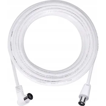 elektrický kabel Anténní kabel Kulatý Solight 1 x 1,0