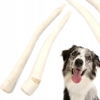 Pamlsek pro psa Bílé hovězí oháňky +35 cm