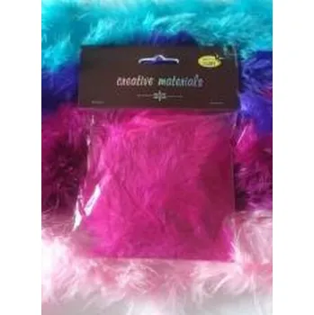 Set školních potřeb Girlanda z piór różowa 2m