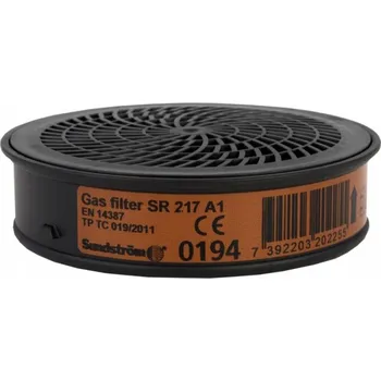 filtr k masce Plynový filtr pro lakování k polomaskám a maskám Sundström SR 217 A1 Organické