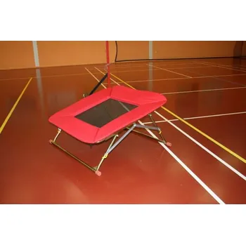 Trampolína Trampolína gymnastická (školní), nastavitelná výška, rozm. 110x110 cm, pružiny