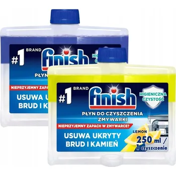Přípravek do myčky Finish Čistič myčky nádobí Mix 250ml x2
