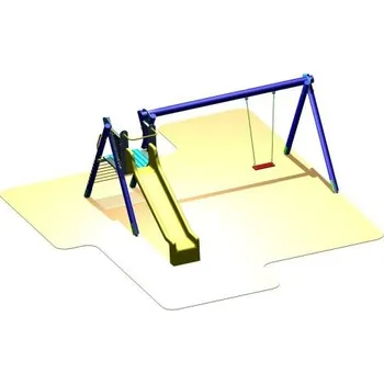 Dětská houpačka Houpačka se skluzavkou, varianta 1 (DH 5)