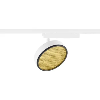 Bodové svítidlo SLV - BIG WHITE GRIP! FLAT 1~Spot, PHASE, kulatá, 2700/3000 K, 16 W, bílá / černá - BIG WHITE (SLV) LA 1009132