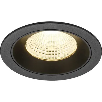 Bodové svítidlo SLV - BIG WHITE NUMINOS® L Stropní vestavné svítidlo, 3000 K, 55°, IP20, kulaté, černé - BIG WHITE (SLV) LA 1009780