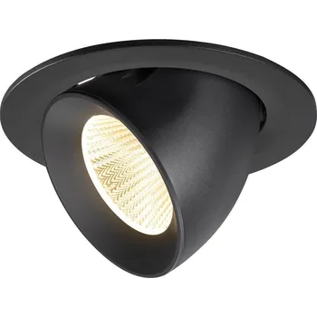 Bodové svítidlo SLV - BIG WHITE NUMINOS® GIMBLE L Stropní vestavné svítidlo, 3000 K, 40°, IP20, kulaté, černé - BIG WHITE (SLV) LA 1009724