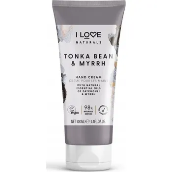 Péče o ruce I LOVE Naturals krém na ruce Tonka Bean & Myrrh 75 Ml