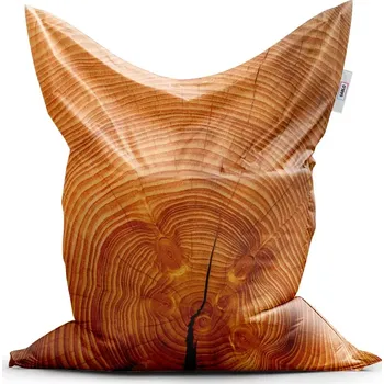Sedací pytel Sablio Sedací vak Classic Dřevo 2 - 200x140 cm