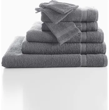 Ručník Blancheporte Kolekce koupelnového froté zn. Colombine, standardní kvalita 420 g/m2 antracitová osuška 70x130 cm