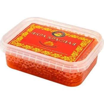 konzervovaná ryba Kaviár Gorbuša 250g Ruské pobřeží (mražený)