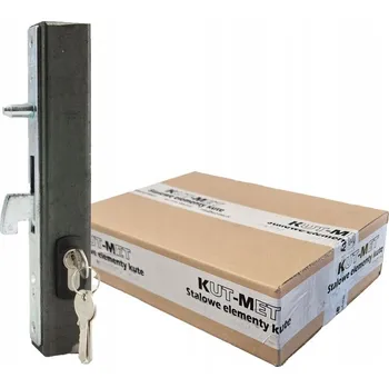 KAZETA 40X40 SE ZÁMKEM PRO POSUVNÉ BRÁNY, VČETNĚ VLOŽKY