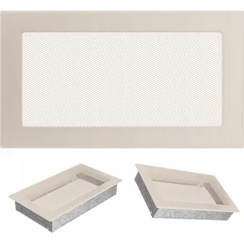 Větrací mřížka Mřížka výdechová lakovaná Kratki béžová