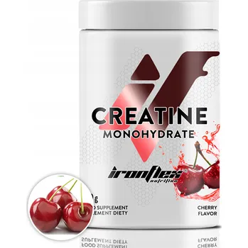 Kreatin Kreatin v prášku s příchutí třešně IronFlex 500 g