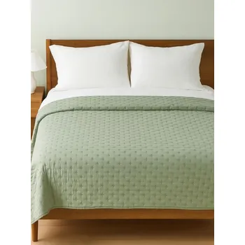 Přehoz na lůžko Sinsay - Přehoz na postel - tmavě zelená - 907GN-79X - 907GN-79X-ONE